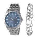 Silver Watch 2 Piece Box Set - HBSM4063