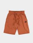 B Fleece Jog Shorts - Brown - Brown XL