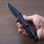 Iron Grip Full Metal Survival Folding Knife