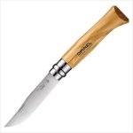 No 8 Stainless Olive Wood Handle