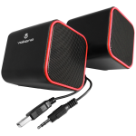 Volkano Diamond Series USB Speaker - Red VB-702-RED
