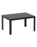 Atlantic Extendible Table 140-210 Polypropylene & Aluminium - White