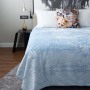 Pandora Mink 1PLY Queen Blanket - Light Blue