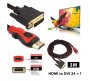HDMI To Dvi Cable - 1.5 Meter