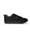Black Lace Up Sneakers