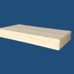 2100X1000 Table Thick Leg Raw - Mb Pine