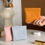 1PC Fashion Pu Leather MINI Storage Pouch Multi-purpose Self-closing Bag Portable Coin Purse And Lipstick Holder Luxury Small Travel Cosmetic Organizer