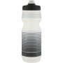 Clicks Squeeze Sport Water Bottle Stripes Black