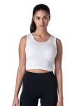 Performance Training Crop Tee - White - Medium