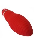 5 Inch Back Yard Probe Butt Plug Red