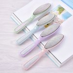 1PC Double-sided Foot File Hypoallergenic Plastic Material Gentle Exfoliator For Smooth Soft Feet - Ideal For Pedicure And Foot