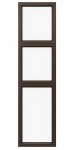 Window Aluminium Sidelight 26MM 600 X 2.1 Brz