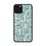 Custom Printed Tpu Cases - Apple Iphone 11 Pro & 39 Blue Line Face& 39 By