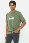 Levi's Short Sleeve Relaxed Fit Tee Poster Logo Dist - Green
