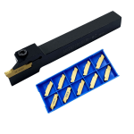 Turning Tool indexable CUTTER 12MM Handle mgehr 1212-3+10PCS MGMN300-M LATHE Cutter alloy CUTTER 3MM Cutter