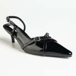 Madison Maddie Kitten Heel - Black - 8