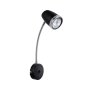 WALL LIGHT WB124/1 BLACK