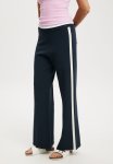 Cotton On Wide Leg Knit Pant - Twilight Blue porcelain Stripe