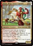 Aziza Mage Tower Captain Secrets Of Strixhaven Promos - Damaged Foil