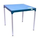 Contour Chelsea Table 4 Seater Blue