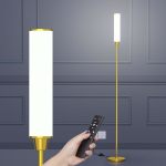 Nukanu Floor Lamp With Remote Control Bright Floor Lamps For Living Room bedroom office Stepless Adjustable 3000K-6000K Colors A