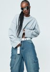 Oversized Sweatshirt - Blue