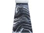 Bk Carpets & Rugs Modern Contemporary Passage Runner Black & Blue - 80CM X 5M