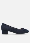 Madison Belen Block Heel - Dark Blue