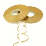 2 Rolls 393INCH ROLL Golden Ribbon For Balloons 5MM Golden Curling Ribbon Golden Balloon String For Gift Wrapping Flower Crafts