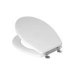Toilet Seat Soft Close Mdf White