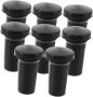 8PCS Silicone Air Fryer Tray Bumpers Non Slip Protective Feet For Air