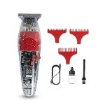 Ashcomonline Transparent Lcd Display USB Charging Hair Trimmer Trimmer