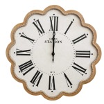Scalloped Wall Clock