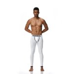 Jockmail - Dotted Longjohn White