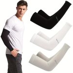 3-PACK Uv Protection Cooling Arm Sleeves - Quick-dry Polyester Fabric For Outdoor Sports Running Cycling Golf Driving