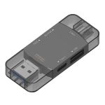 Sd+tf+usb+type-c Four In One Multifunctional Card Reader