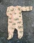 Woolworths Pink Giggle Onesie 1 3M