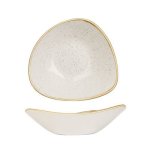 Stonecast - Barley White - Triangle Bowl - 23.5CM 12 - CC-SWHS-TRB9.1