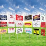 Estate Agent Board - Durable & Versatile Custom Signs