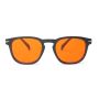 Glasses: 98% Anti-blue Light Night Sleep Red - Half Rim