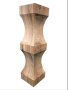 Wooden Table Leg Charlie Square Large Oak Wt 65CM