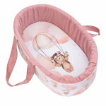 Newborn Carry Cot Teddy Bear Parashoot And Balloon Portable Baby Bassinet