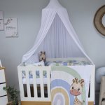 Fleece Blanket Sage Mustard Blue Dotty Rainbow Giraffe Set
