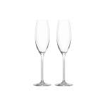 Maxwell & Williams Calia 2 Piece 245ML Flute Glass Set Clear