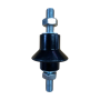 M10 Male To Male Insulators - Various Colours - Clear