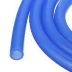 Rebower 10FT 3 4" Id X 1" Od Silicone Tubing Blue Industrial Plastic Tubing Pure Silicone Hoses For Pump Siphoning Draining Irri