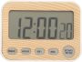 Woodgrain Kitchen Timer Digital Countdown Timer For Cooking Studying