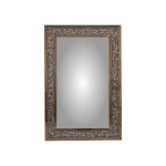 Rose Gold Silver Square Crushed Mirror 2000MM X 1000MM