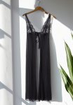 Tulle & Lace Babydoll - Black