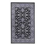 Paisley Floral 160X230CM Black&grey Carpet